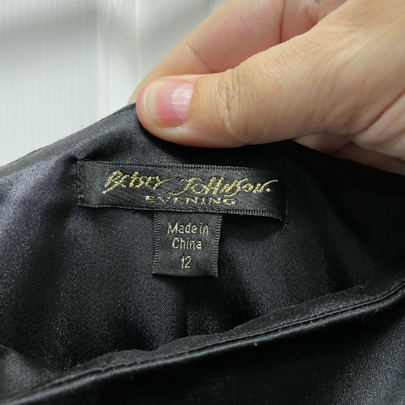 Betsey Johnson evening dress sz 12 - Picture 5 of 6